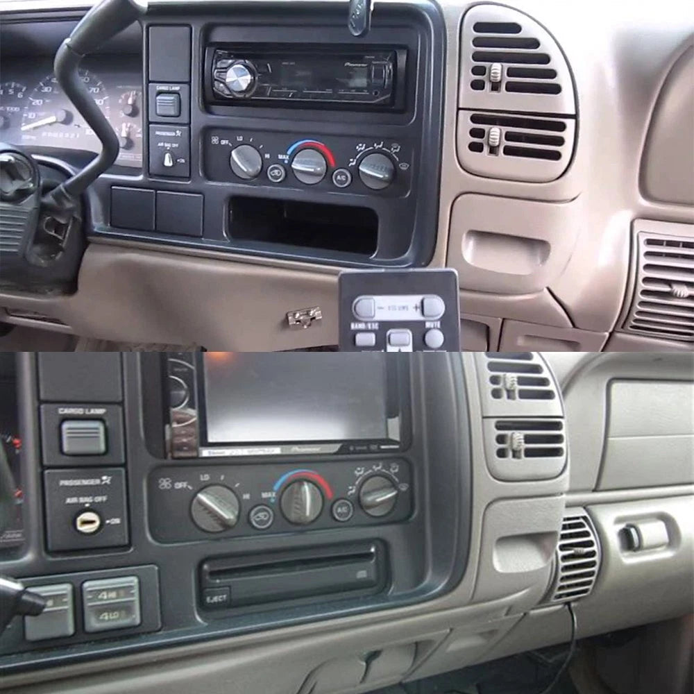 For 95-99 GMC CHEVY PICKUP TRUCK TAHOE HEATER SUBURBAN CLIMATE CONTROL KNOBS EOA 6B93BC-57