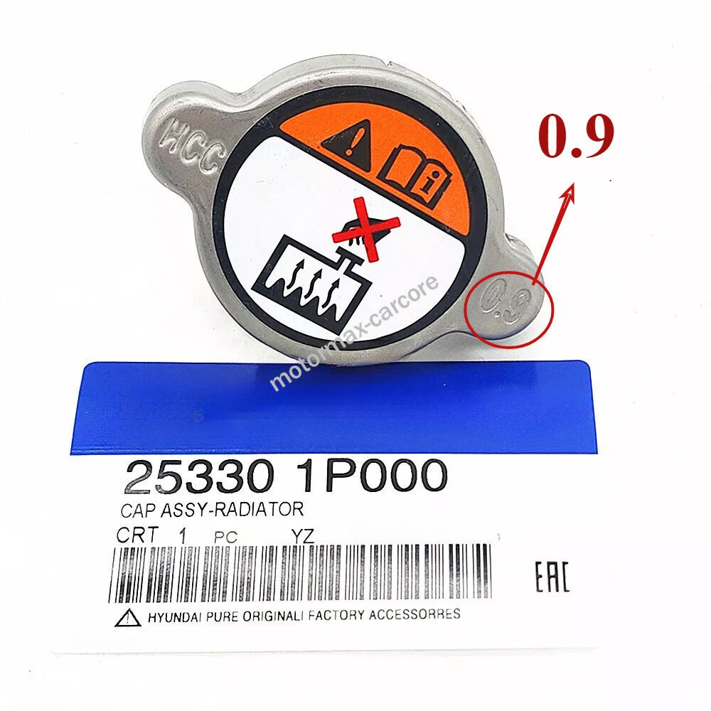 0.9 Bar Radiator Coolant Reservoir Recovery Cap for Hyundai Sonata 99-07 6B93BC-57