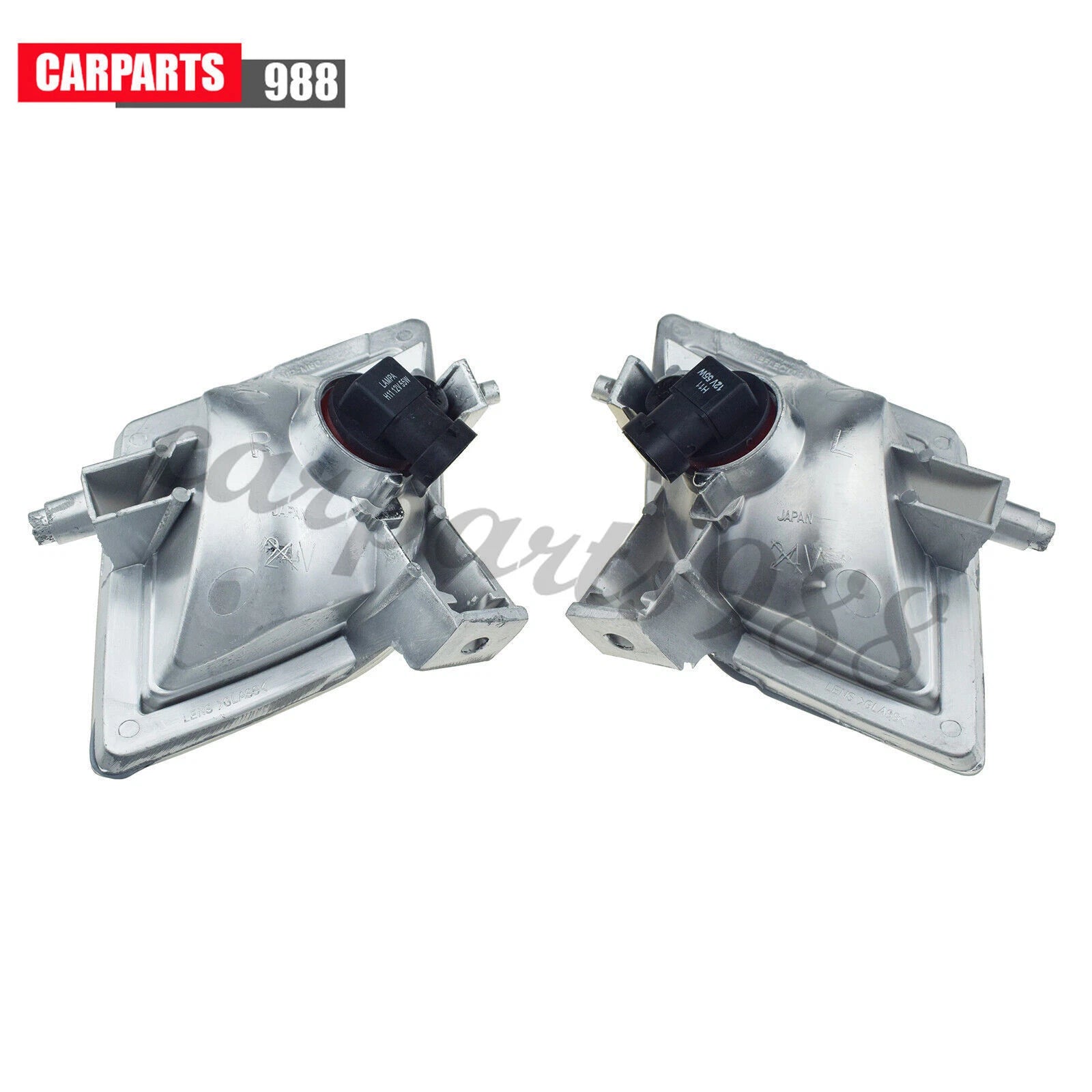 Front Left Right Fog Light Lamp w/Bulb For 09-10 Mazda 6 GV7D-51-690 GV7D-51-680 6B93BC-57