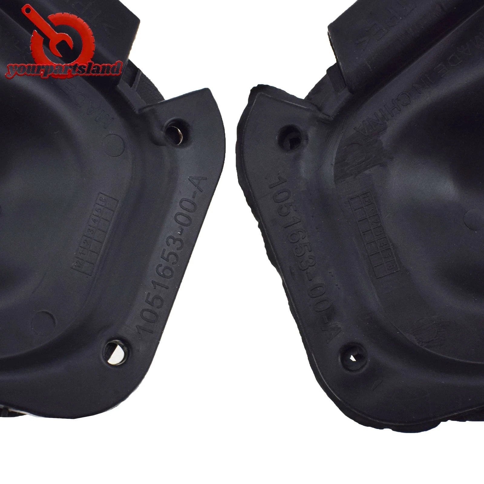 For Tesla Model S/X 12-20 LH/RH Wheel Liner Sensor Cover 105165300A 105165200A 6B93BC-57