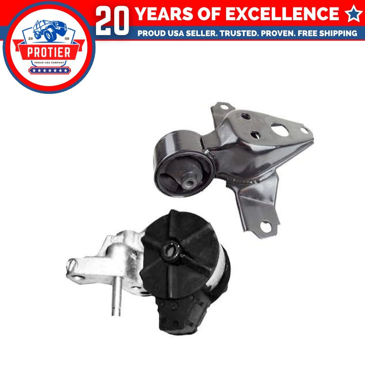 Fits 1992-1995 Toyota Paseo 1.5L AUTO Trans Front RT & Rear Mount Fed. Emission 6B93BC-57