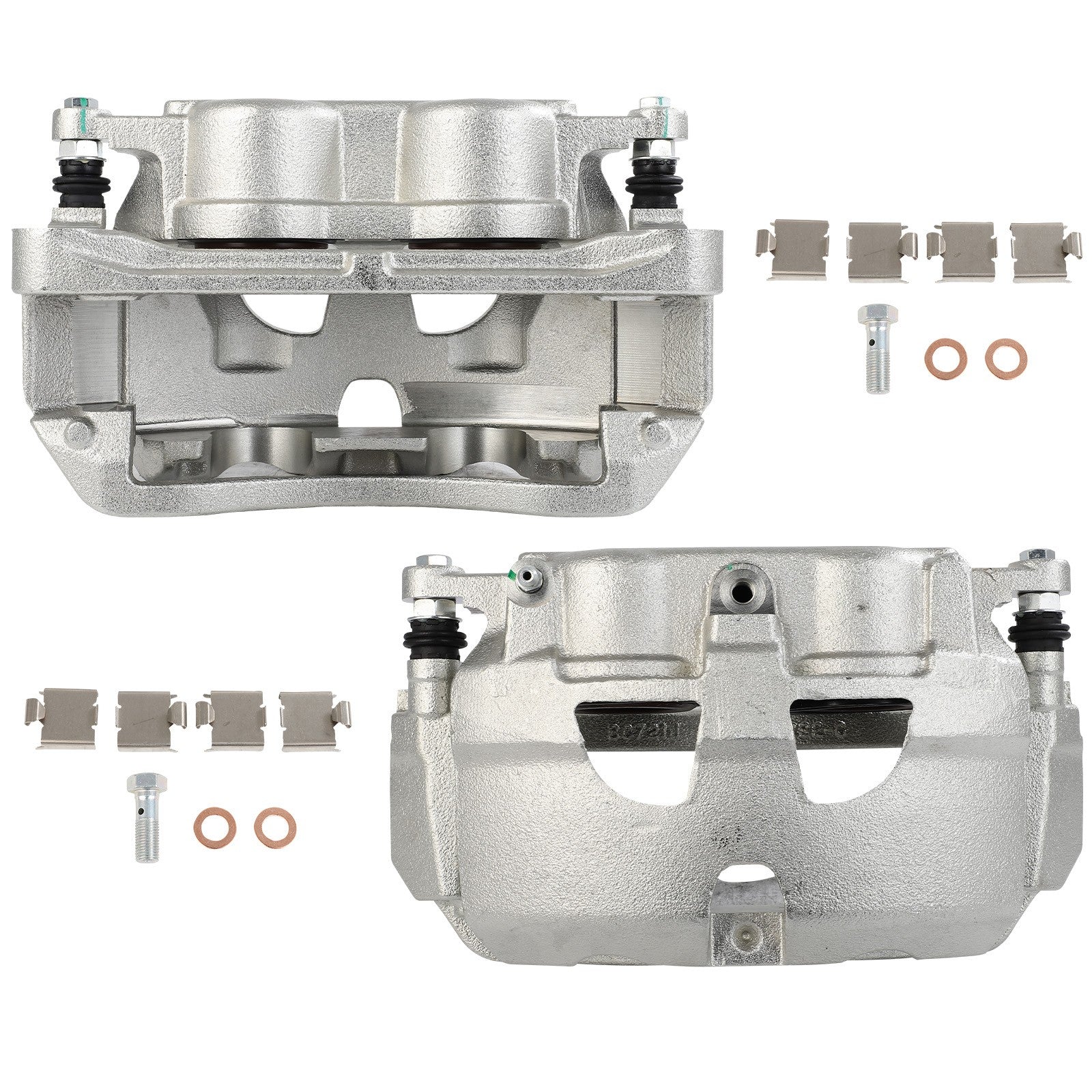 Front Brake Calipers 2Pcs For 2008-2014 Ford E-150 2008 Ford E-150 Econoline 6B93BC-57