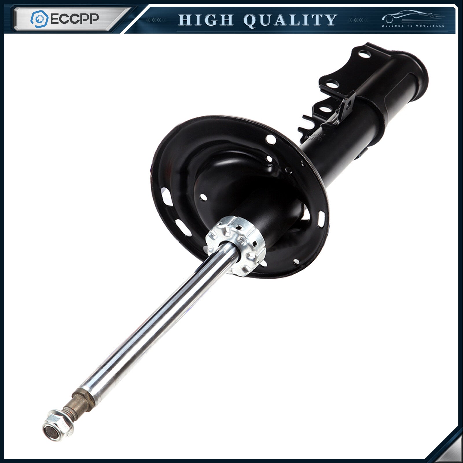 For 04-06 Toyota Camry/Solara (2) Front Complete Strut & (2) Rear Shock Absorber 6B93BC-57