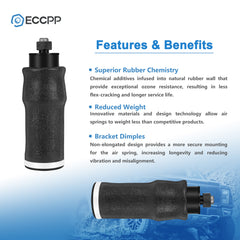 Pair Air Suspension Air Bags W02-358-7036 For Peterbilt ContiTech 2903200 1S5186