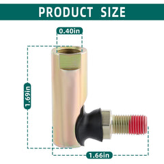 2x Tie Rod End for Cub Cadet LT1040 LT1042 LT1045 LT1046 LT1050 LTX1040 LTX1042 6B93BC-57