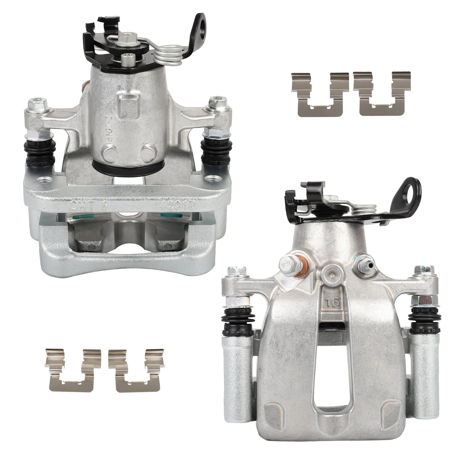 Rear Brake Calipers 2Pcs  Set For 2014-2015 Chevrolet Malibu 18B5505 18B5504 6B93BC-57