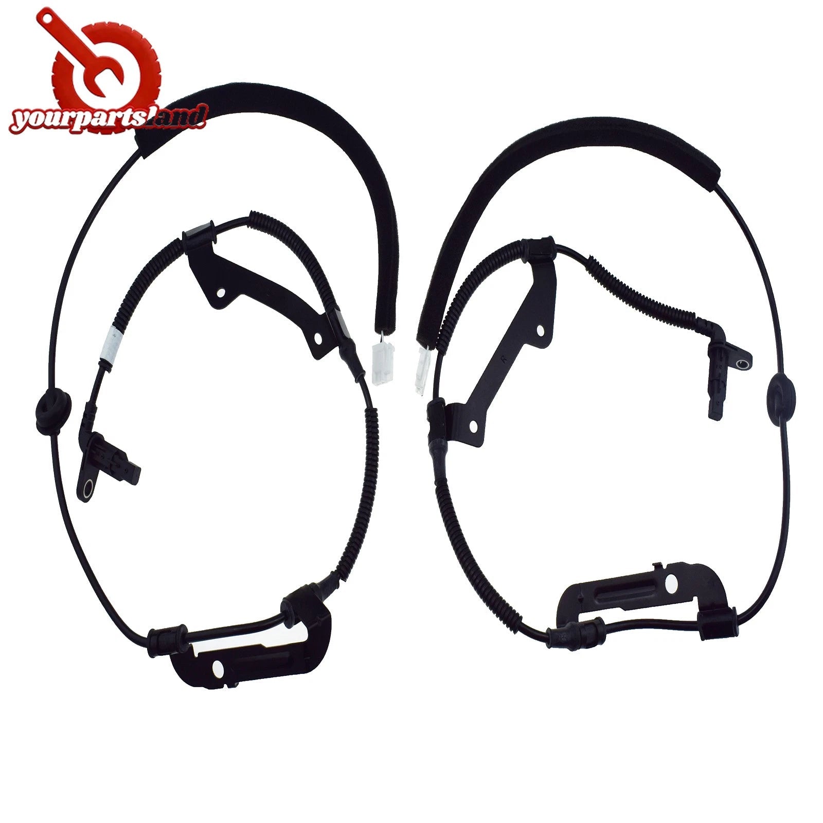 Rear Pair ABS Wheel Speed Sensor 2pcs for Hyundai Santa Fe 2007-2012 95681-2B000 6B93BC-57