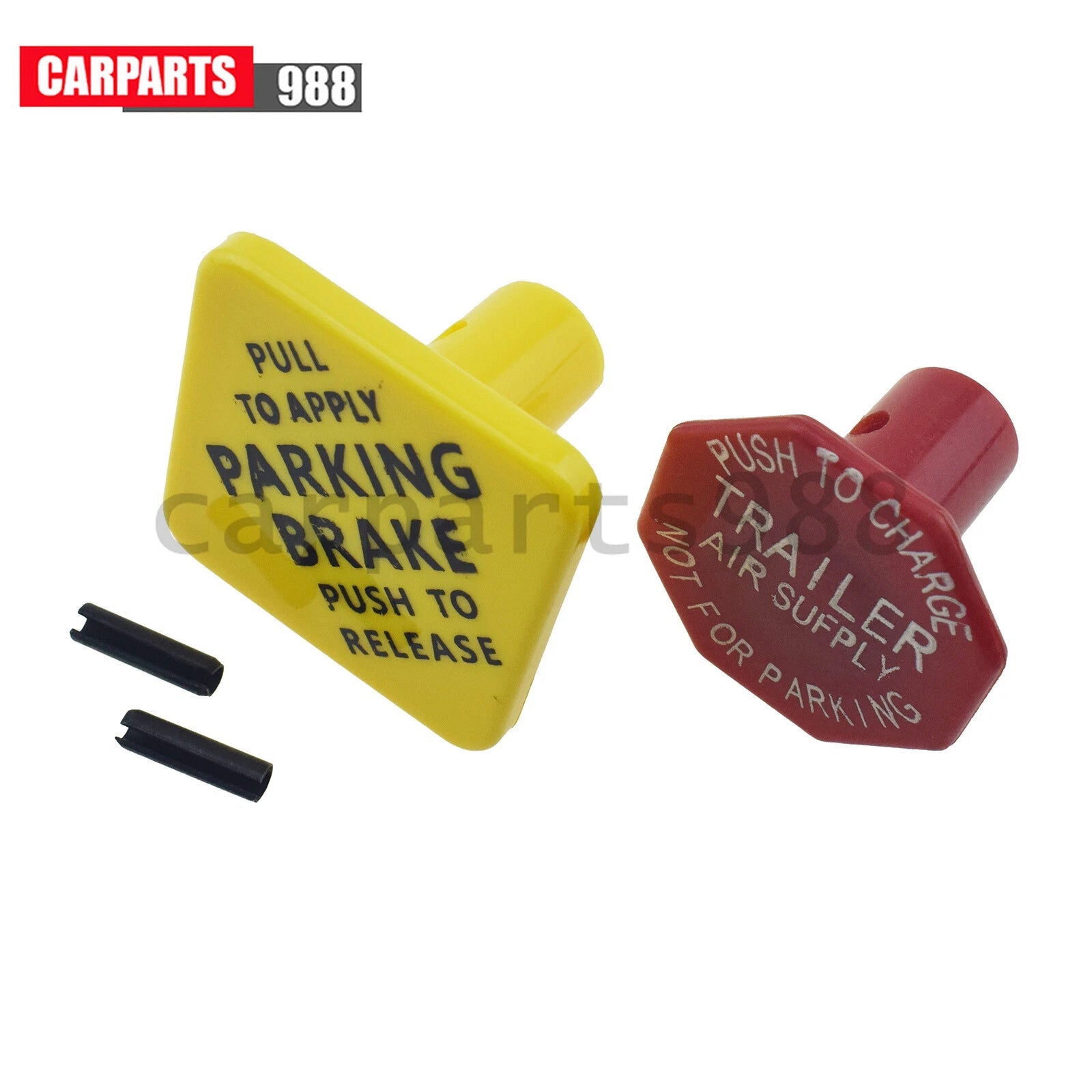 Parking Brake Valve & PP-7 Trailer Air Supply Push-Pull Knob 248433 290655 6B93BC-57