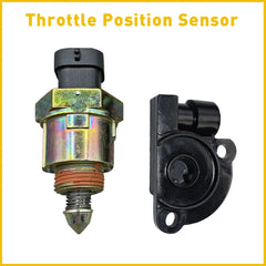 Idle Control Valve & Throttle Position Sensor Fit 91-95 Chevrolet C1500 C2500 US 6B93BC-57