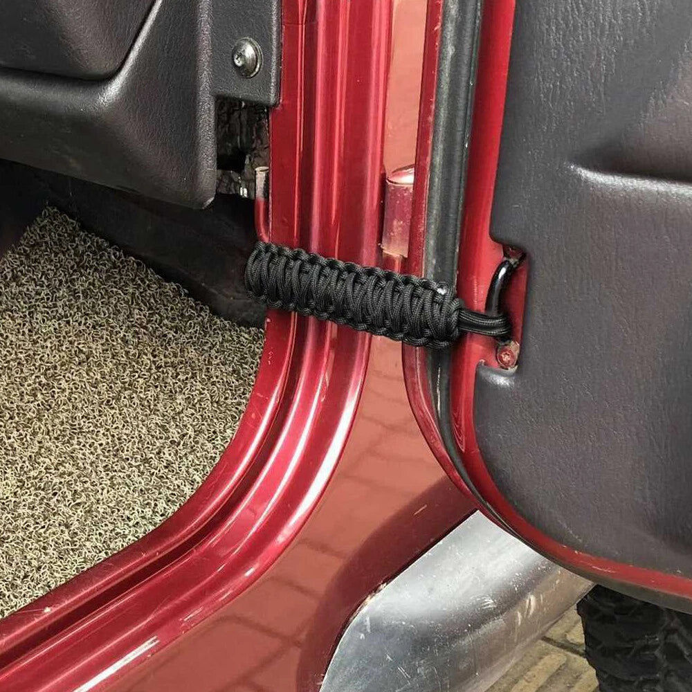 For Jeep Wrangler JK/YJ/TJ 1 Car Pair Door Limiting Straps Belt Set Accessories 6B93BC-57