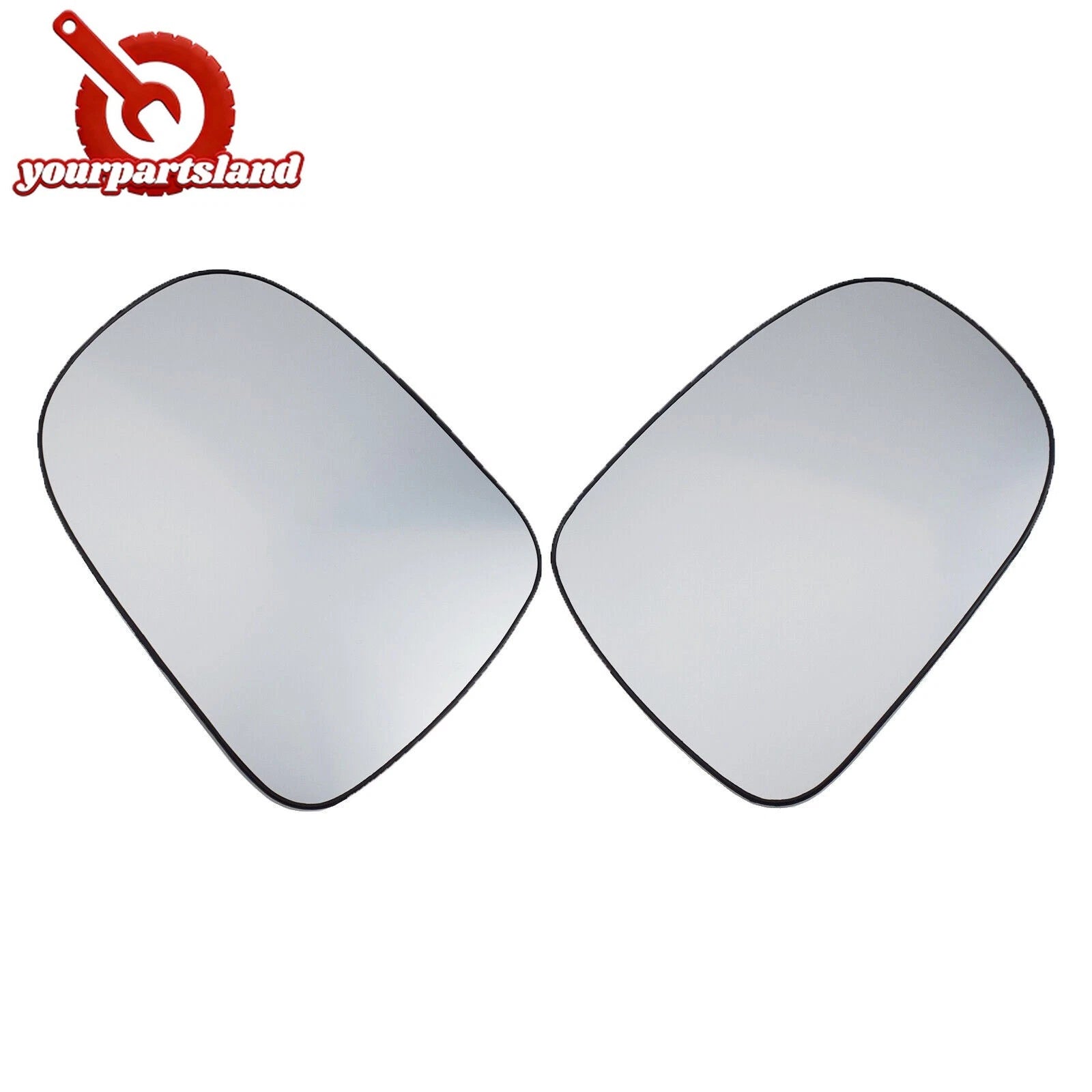 Pair Heated Mirror Glass For Lexus Is200 Is220 Is250 Is300 Es300 Es350 2006-2013 6B93BC-57