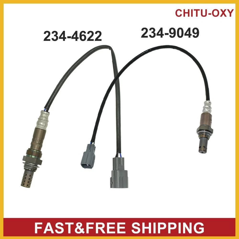2Pcs Upstream&Downstream Oxygen O2 Sensor For Toyota RAV4 2006 2007 2008 2.4L 6B93BC-57