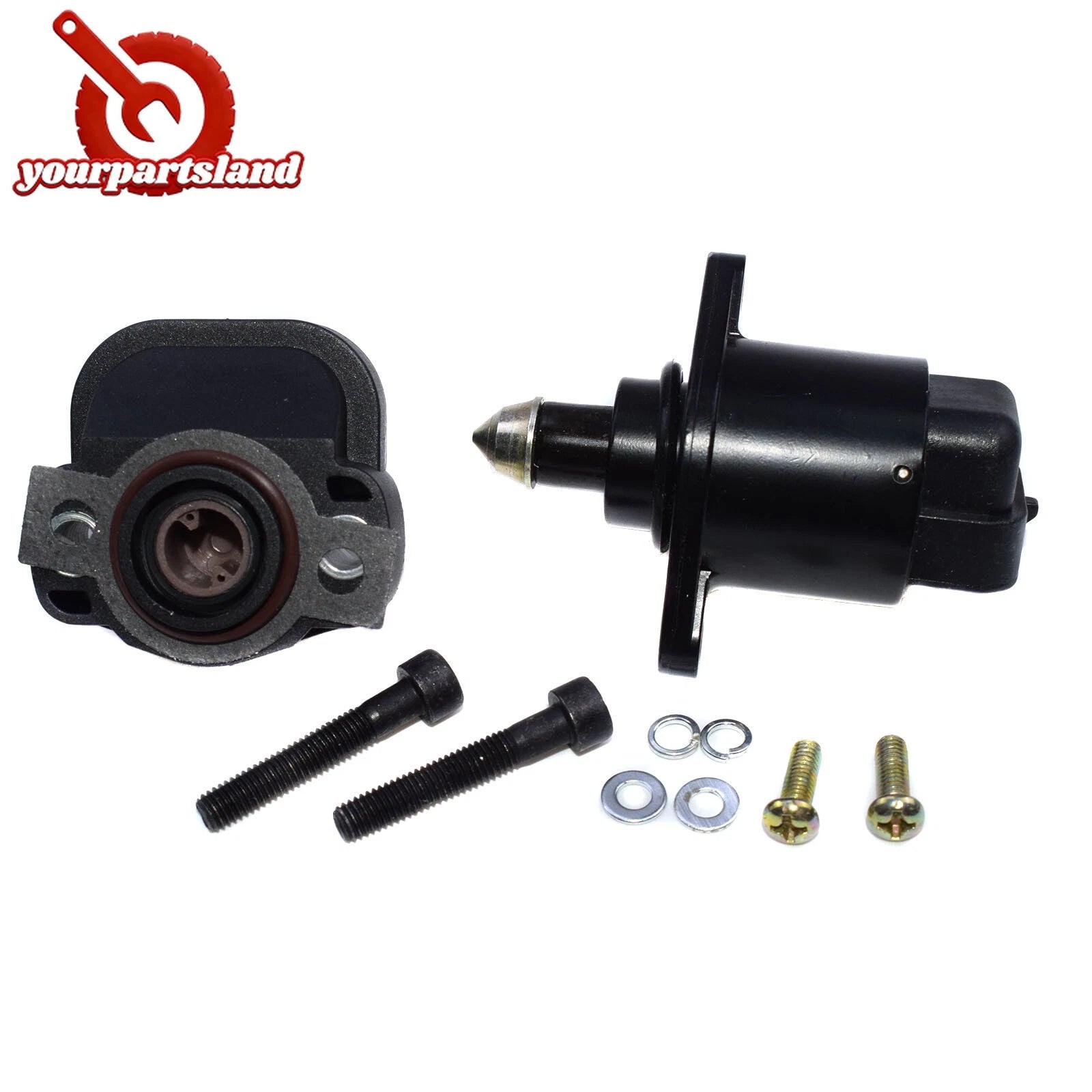 Idle Control Valve & Throttle Position Sensor For Eagle Chrysler Dodge Voyager 6B93BC-57