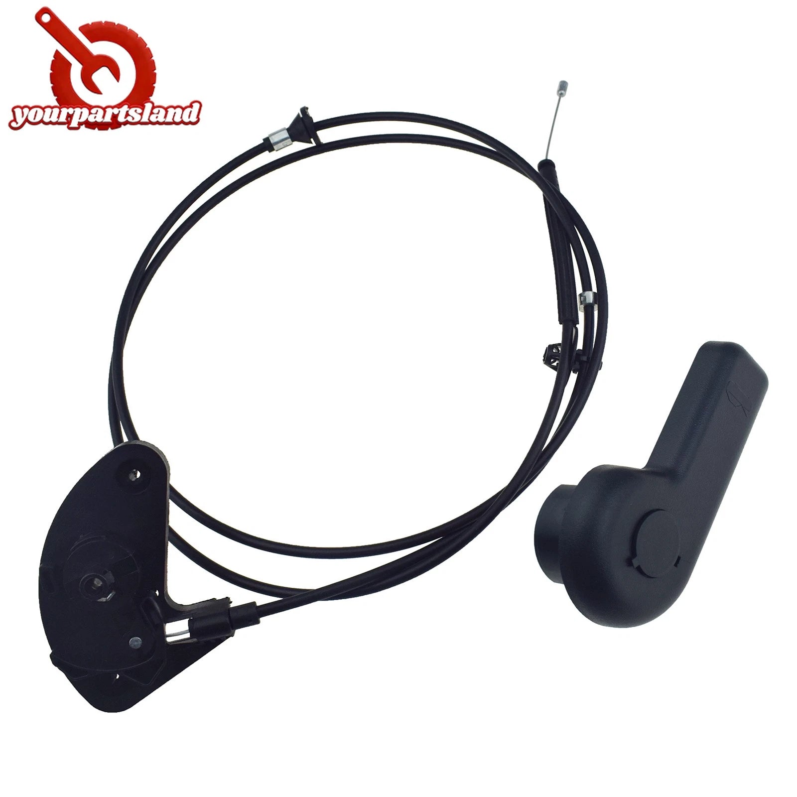 Hood Latch Lock Release Control Cable & Level for 12-17 Ford Focus C-Max 912-195 6B93BC-57