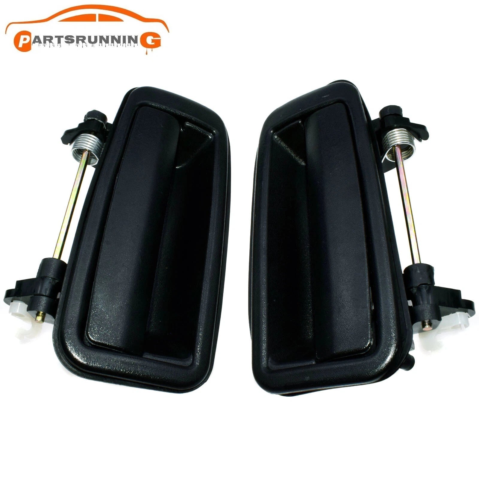 For 1988-1992 Toyota Corolla 2PCS Outside Outer Door Handle Rear Left & Right 6B93BC-57
