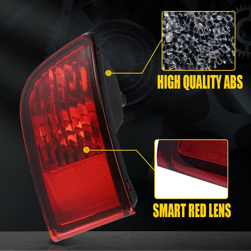 Red Rear Bumper Reflector Light Left Driver For Toyota 4Runner 2003 04 2005 LH A 6B93BC-57