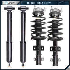 4X For 2001-2006 Volvo S60 S80 V70 FWD Complete Strut Spring and Shocks Absorber KOEEP