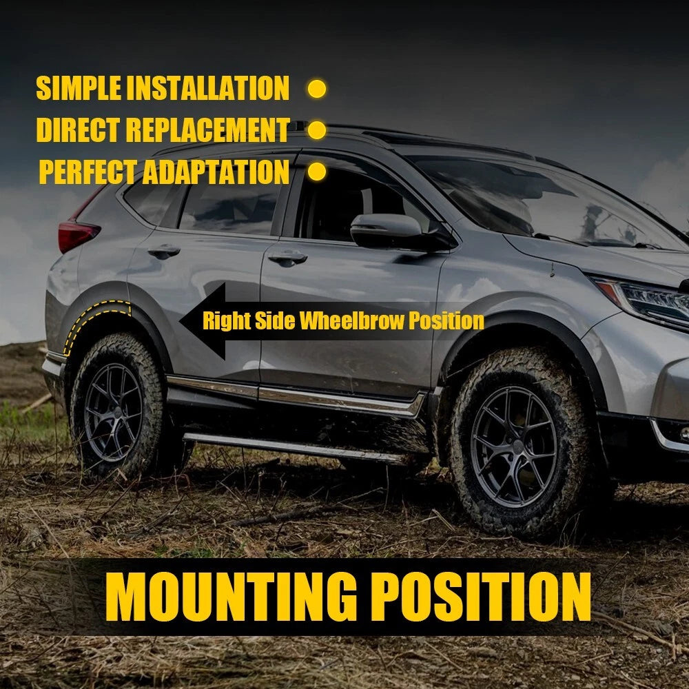 Rear Wheel Fender Arch Trim Molding For 2017-2022 Honda CRV Passenger Right Side 6B93BC-57