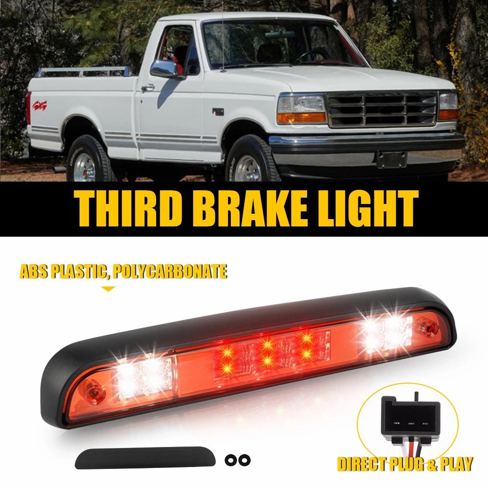 For 1992-97 Ford Bronco F150 F250 F350 Third Brake Light High Mount Cargo Lamp A 6B93BC-57