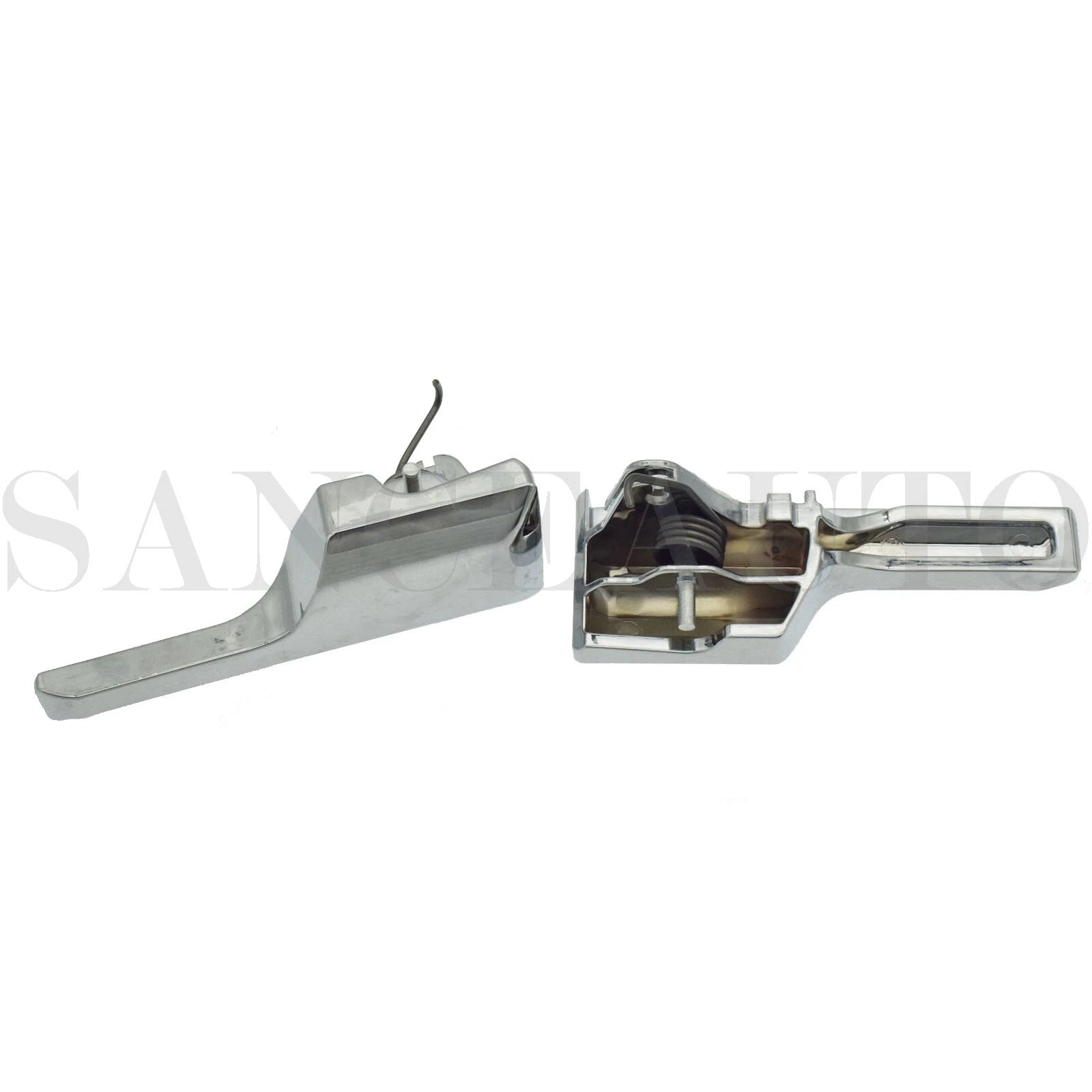 Chrome LH RH Inside Door Handle For 2007-2014 Ford Expedition Lincoln Navigator 6B93BC-57