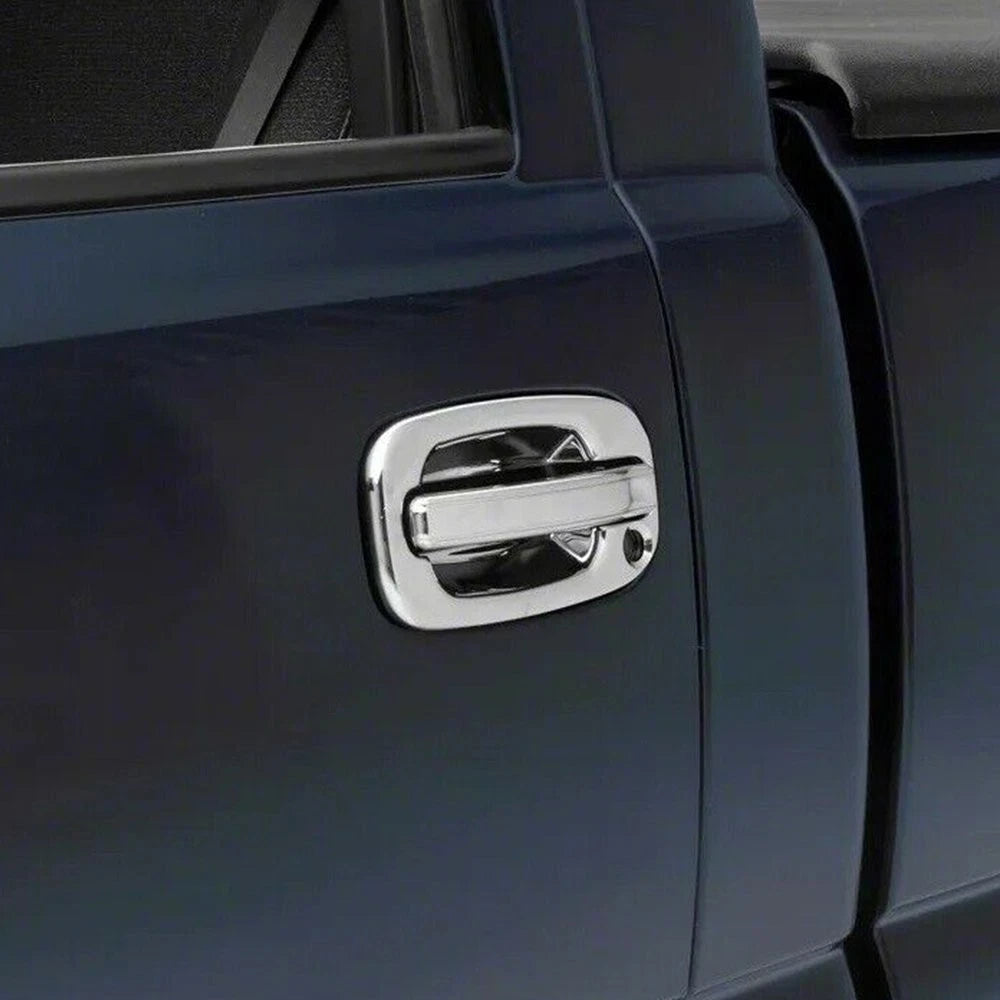 Door Handle Tailgate + Handle Covers Cover 99-06 For Chevy Silverado GMC Sierra 6B93BC-57