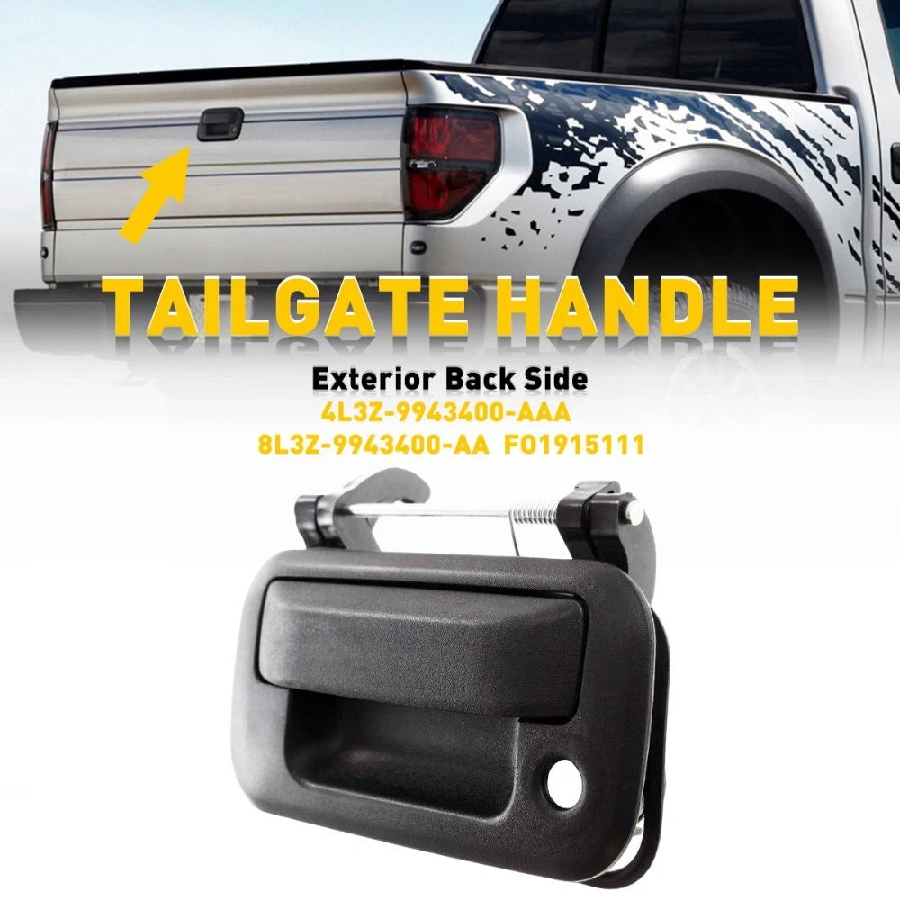 Black Tailgate Handle for 04-14 Ford F150 F250 F350 F450 Lincoln Mark LT US 6B93BC-57