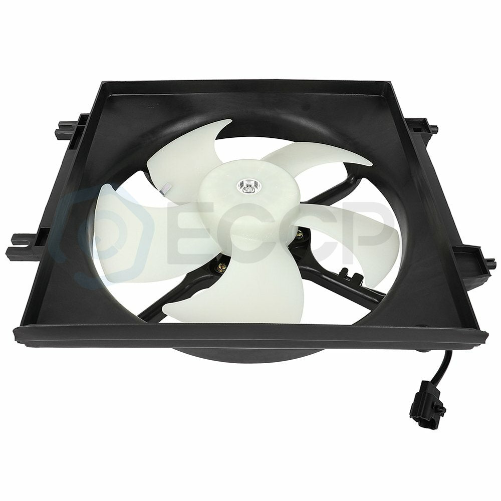 Radiator Condenser Cooling Fan Assembly For 2009-2011 2012 2013 Subaru Forester 6B93BC-57