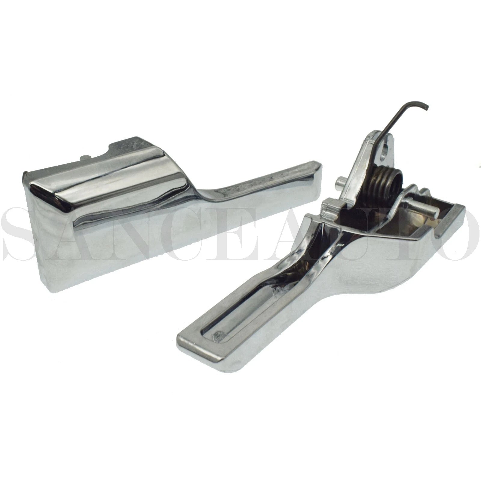 Chrome LH RH Inside Door Handle For 2007-2014 Ford Expedition Lincoln Navigator 6B93BC-57