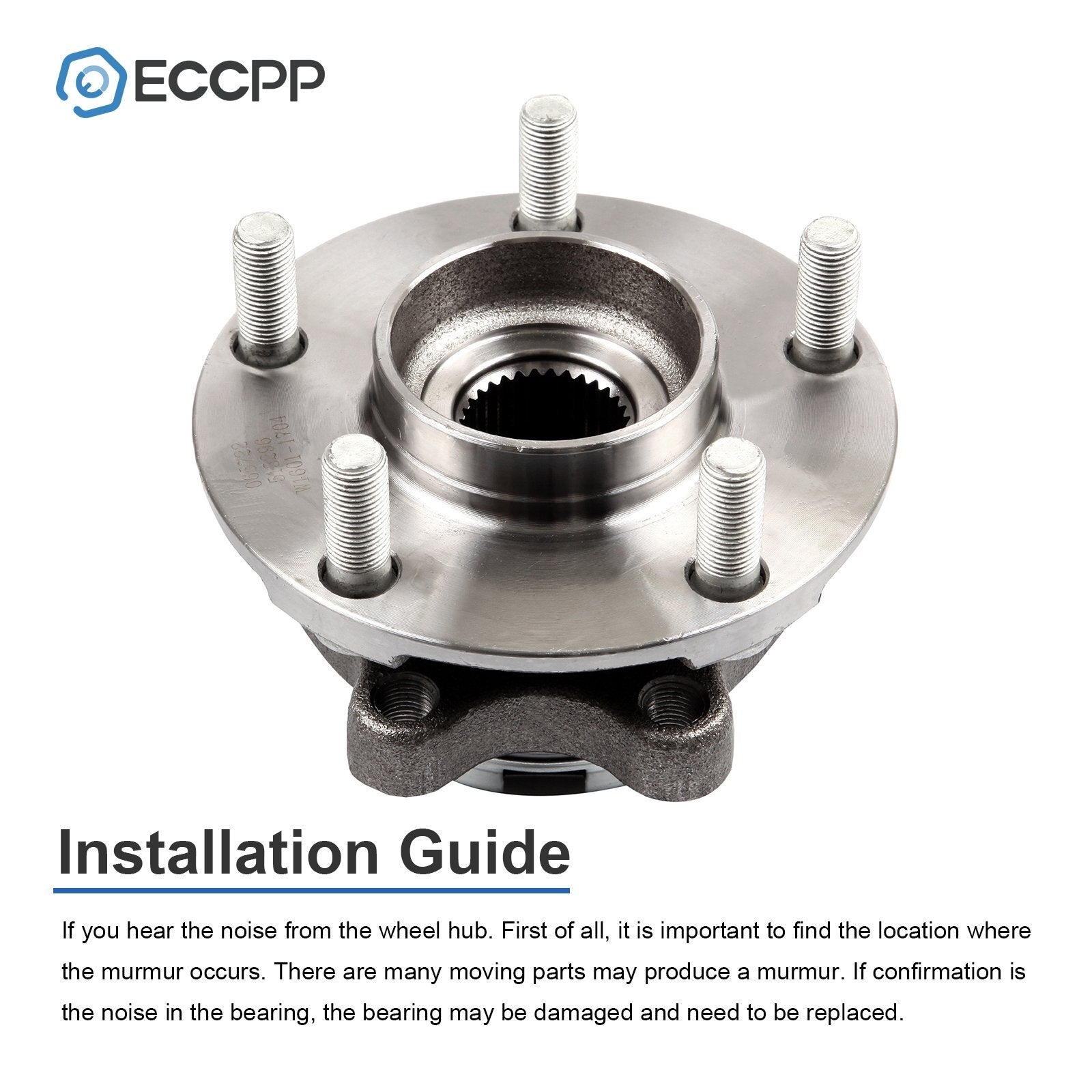 1Pc Wheel Hub Bearing Front For Nissan Altima Maxima Murano Pathfinder Quest 6B93BC-57