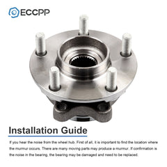1Pc Wheel Hub Bearing Front For Nissan Altima Maxima Murano Pathfinder Quest 6B93BC-57