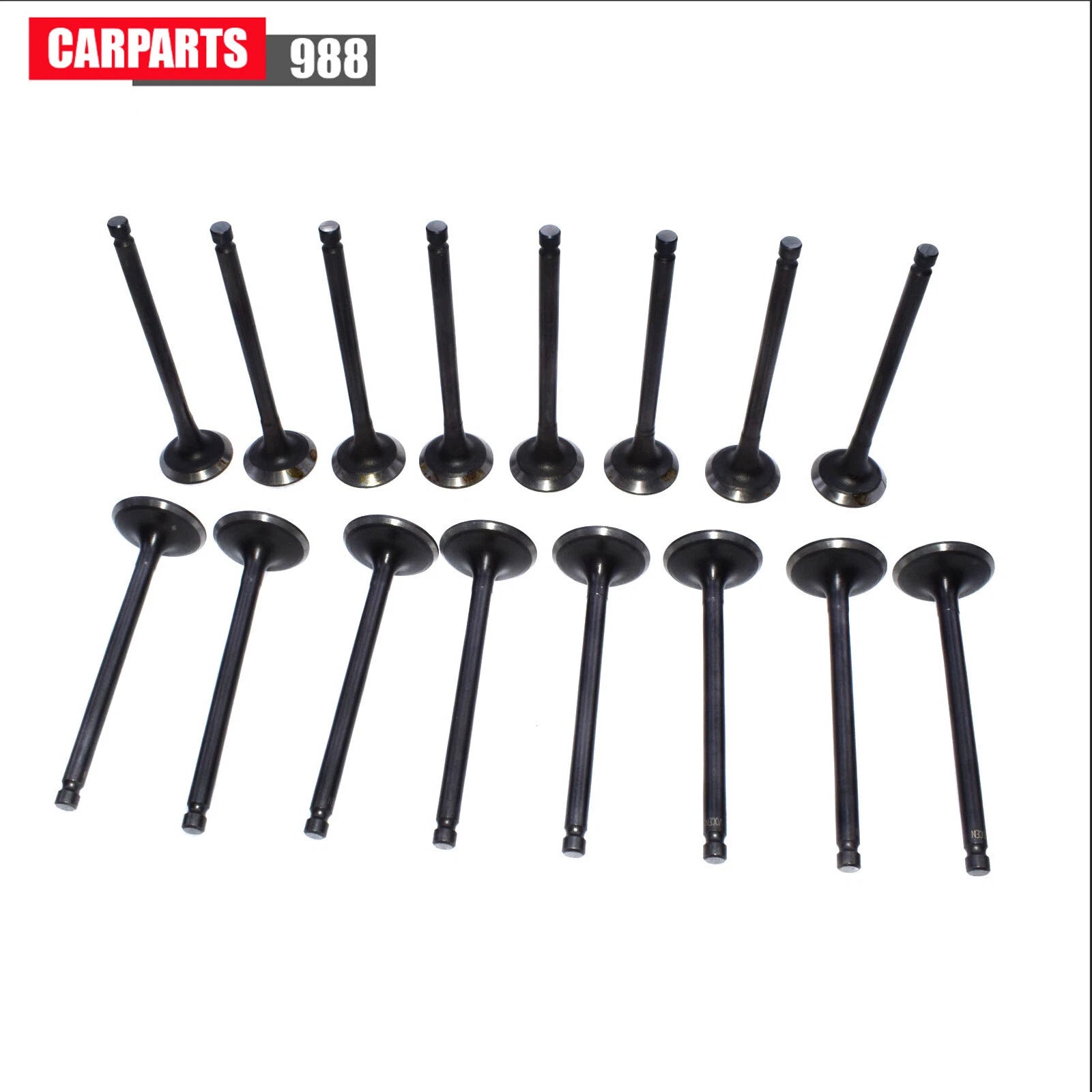 Intake & Exhaust Valve Kit for 2001-2011 Hyundai Kia Accent Rio 1.6L 2221126600 6B93BC-57