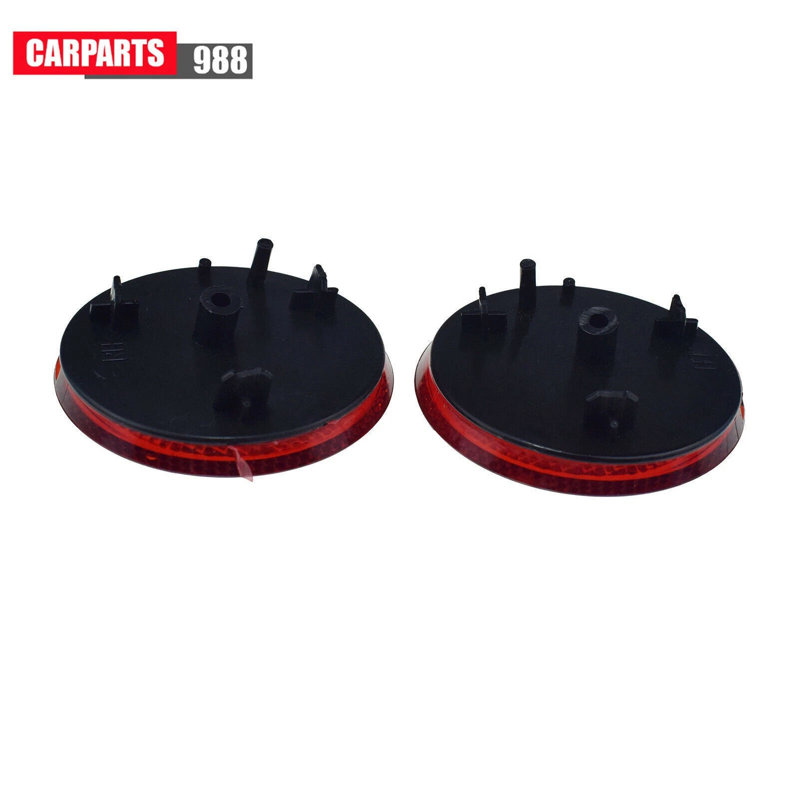 Pair LH RH Rear Bumper Reflectors Lights Lamp for Nissan Qashqai 2007 2008-2013 6B93BC-57