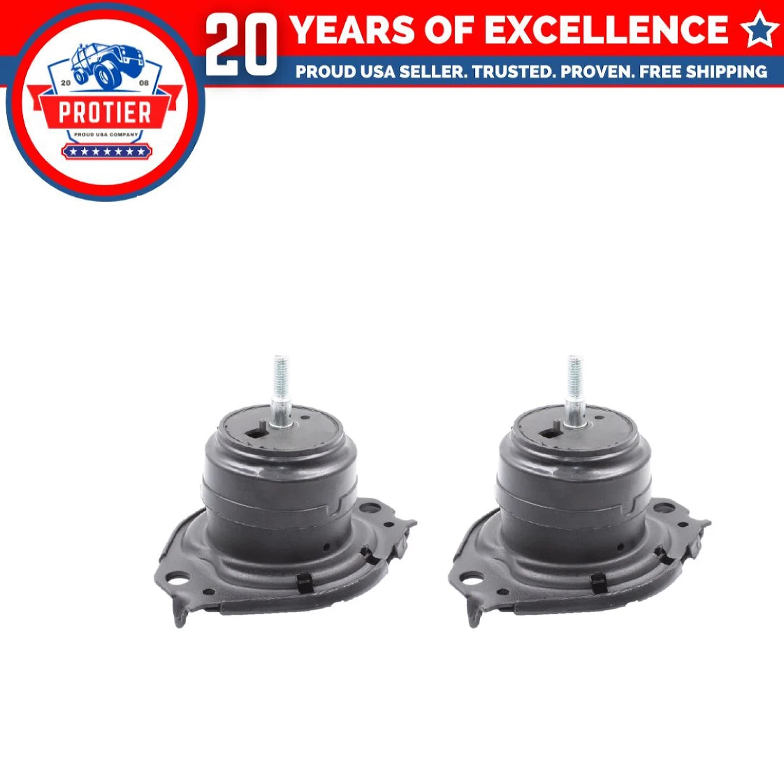 Front L & R Motor Mount 2PCS Set Fit Jeep Grand Cherokee 3.0/3.6/5.7/6.4L 6B93BC-57