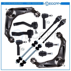 12pcs Front Steering Kit Tie Rod End Fits 2001 2002 2003 2004 GMC Sierra 2500
