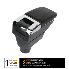For Mitsubishi Attrage 2015-2019 Center Console Armrest Storage Box with Base US MITSUBISHI