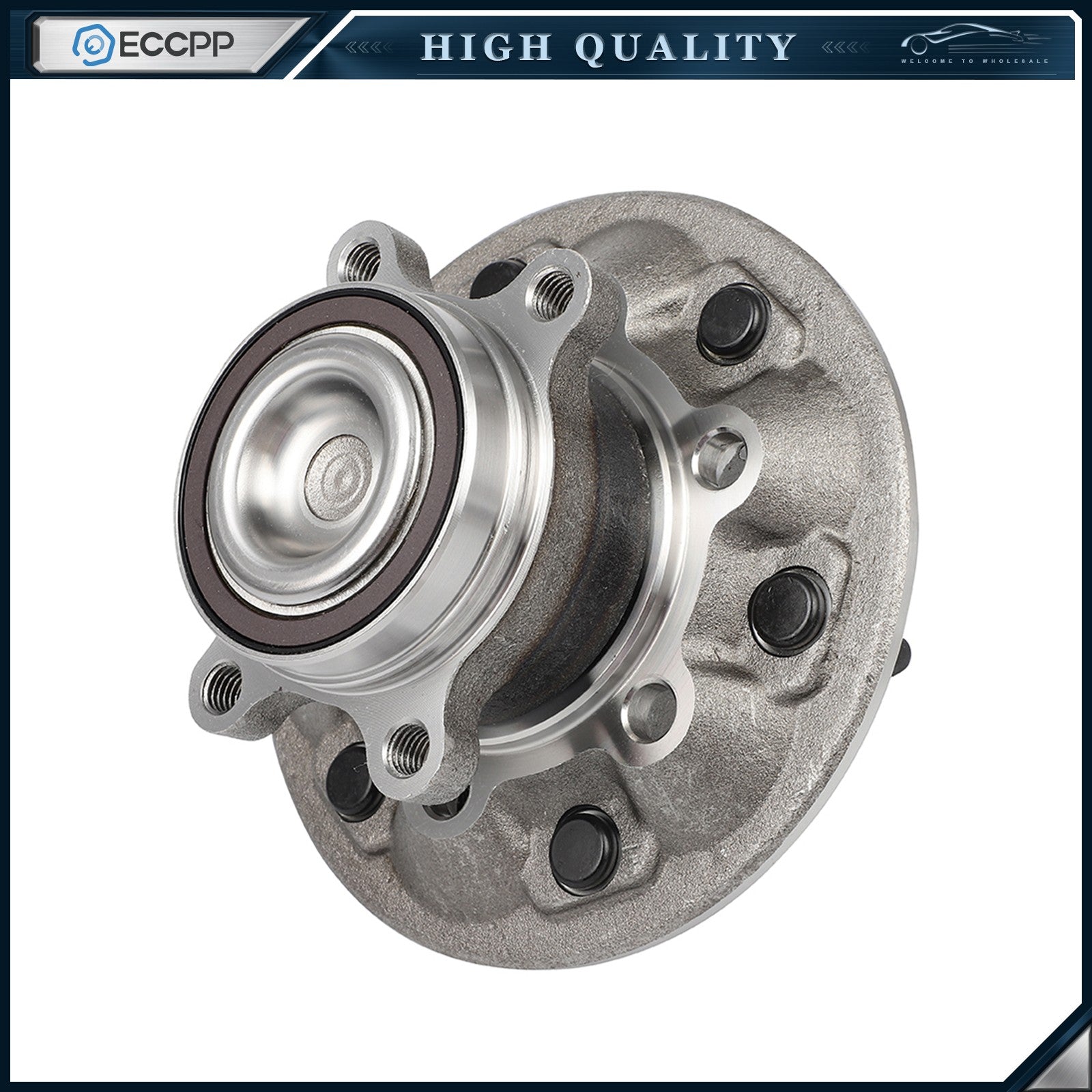 2 Front Wheel Hub Bearings Assembly For Chevy Colorado GMC Canyon RWD 2009-2012 6B93BC-57