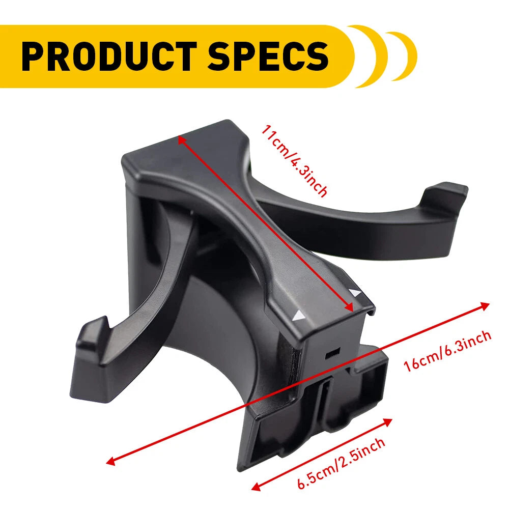 For 2003-2009 Toyota 4 Runner Center Console Cup Holder Insert Divider Accessory 6B93BC-57