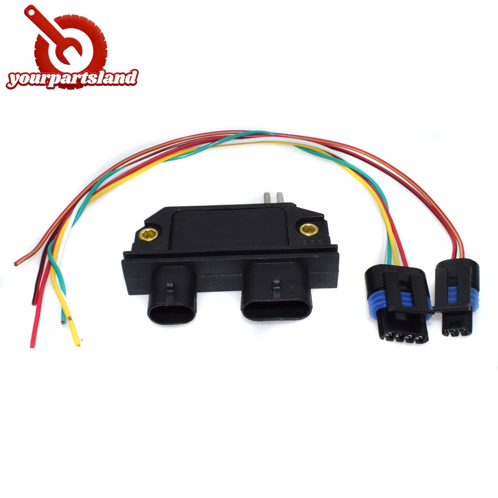 Ignition Control Module W/ Connectors For Chevy Buick Asuna GMC 10482827 Lx340 6B93BC-57