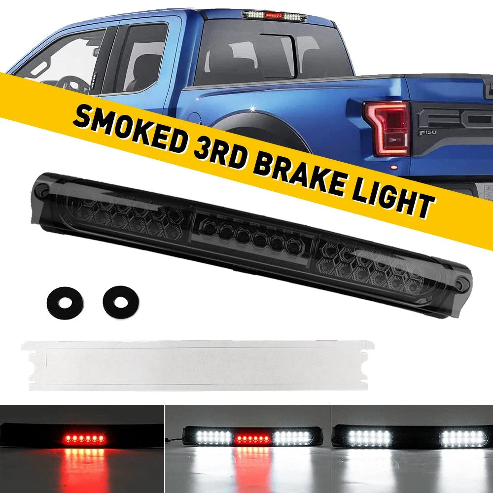 Fit Ford 1997-2003 F-150 1997-1999 F-250 SMOKED THIRD BRAKE 3RD LIGHT CARGO LAMP 6B93BC-57