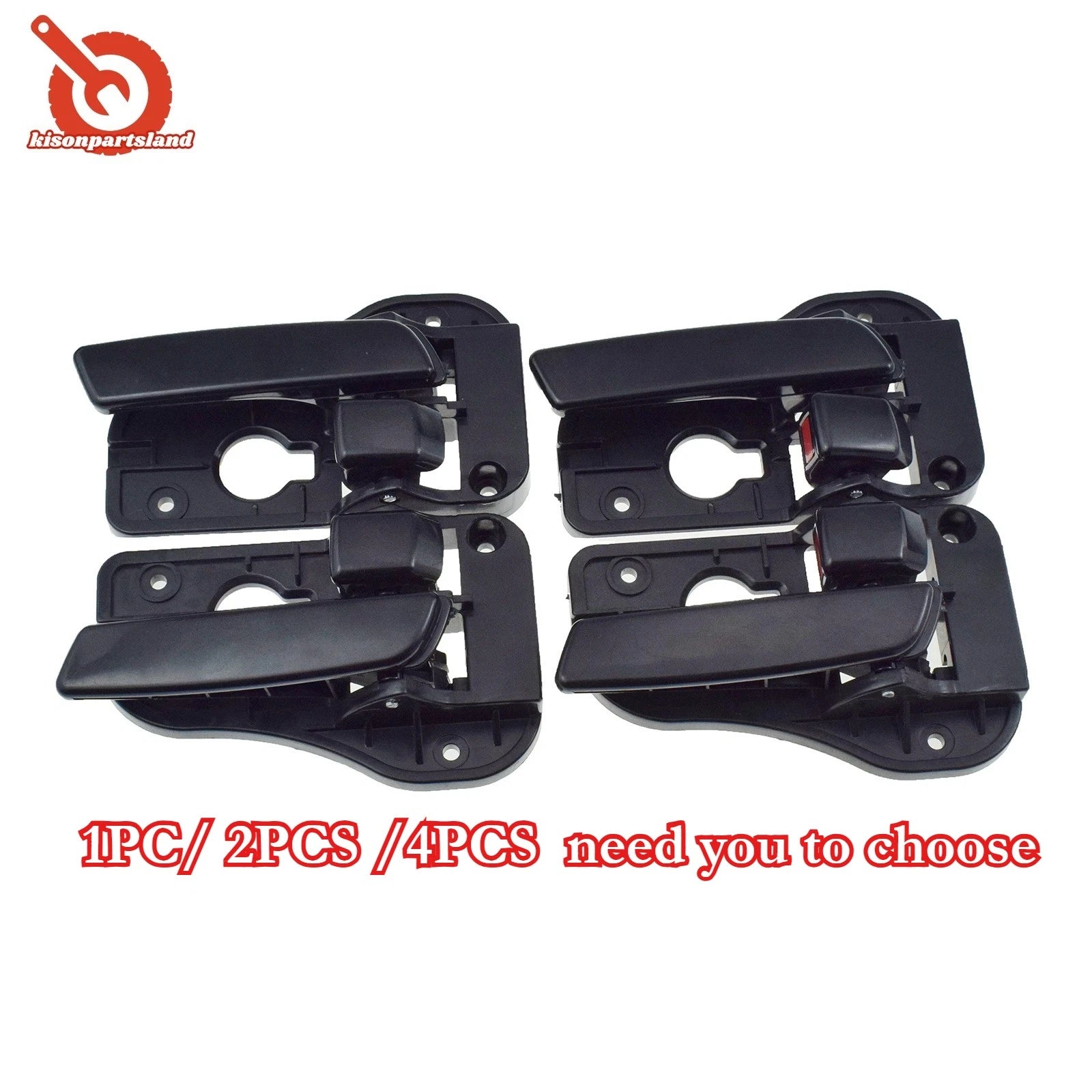 Interior Inside Door Handle Left/ Right Black For 2007-2012 Kia Rondo 826101D000 6B93BC-57