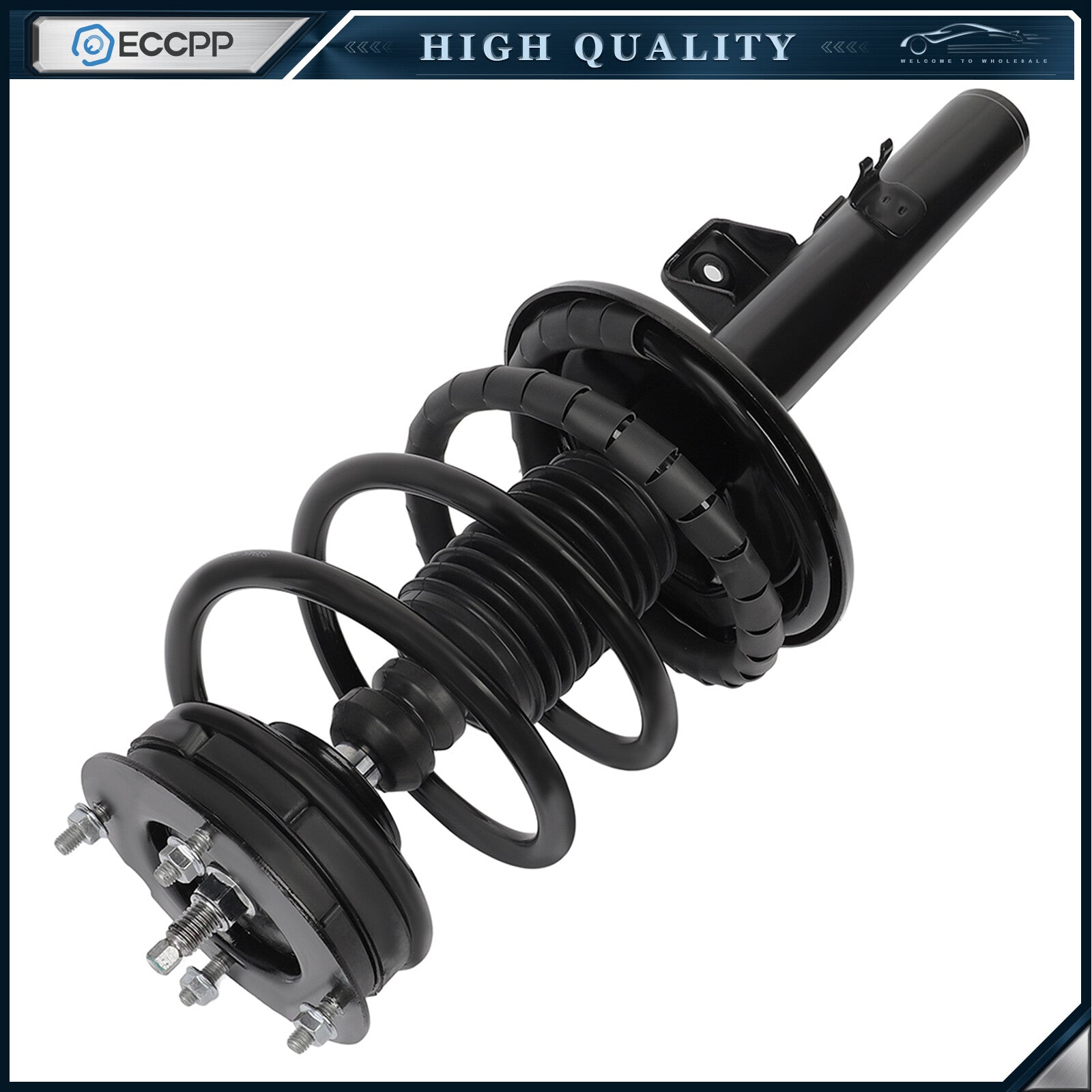 Front For Ford Freestyle 2005-07 Complete Shock Struts Coil Springs & Mounts 2x 6B93BC-57
