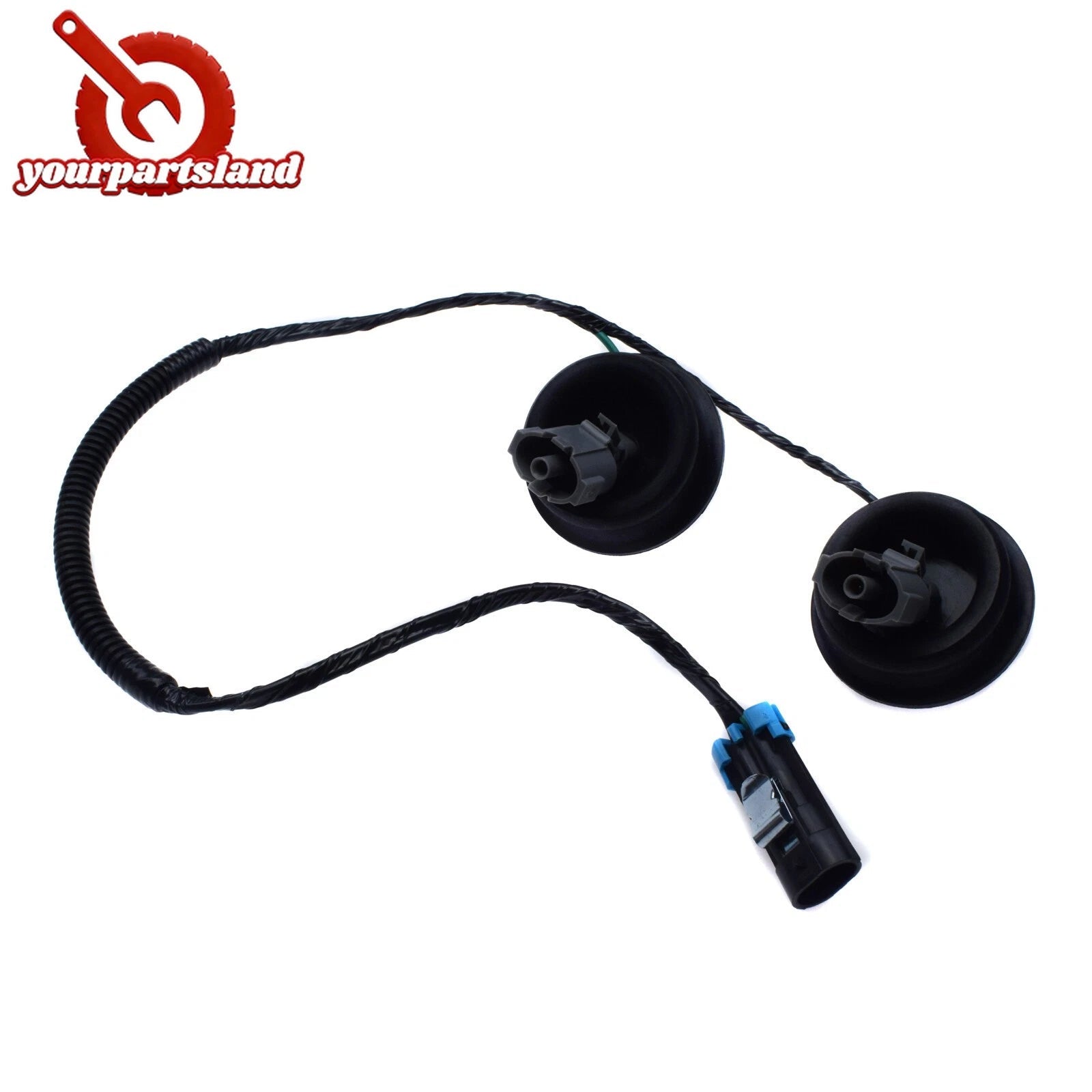 Knock Sensor Harness W/ Dual Connector Grommet For Cadillac Chevy GMC LS1 LS 6B93BC-57