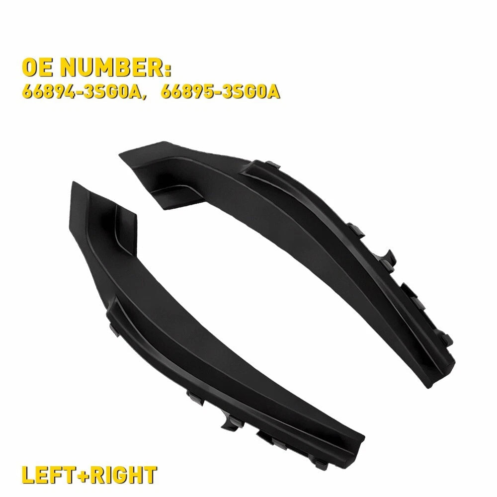 For 2013-19 Nissan Sentra Front Windshield Wiper Side Cowl Extension Cover Trim 6B93BC-57