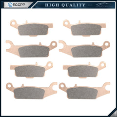 Front Rear Sintered Brake Pads For 2009-2013 Yamaha YFM550FG 4x4 FI Grizzly 550 6B93BC-57
