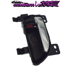 Right Inner Interior Inside Door Handle Black w/ Chrome For Subaru 61051FJ021VH 6B93BC-57
