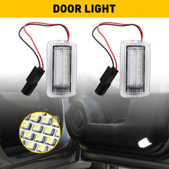 2X LED Door Courtesy Light Lamp White For 2008-2022 Toyota Camry Avalon Sequoia 6B93BC-57