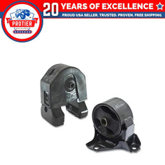 Front & Rear Engine Motor Mount 2PCS Set for 2006-2010 Hyundai Sonata 2.4L 6B93BC-57