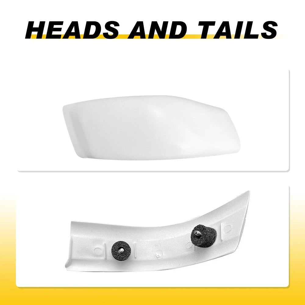 Cab Corner Roof Molding Trim White For 99-07 Ford Super Duty F-250 F-350 F-450 A 6B93BC-57