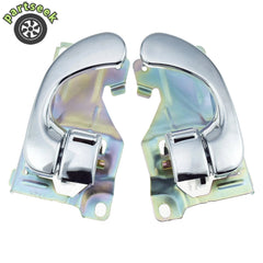 Pair L&R Chrome Inner Handle for Mitsubishi Galant 1999-2003 Delica L400 95-05 6B93BC-57