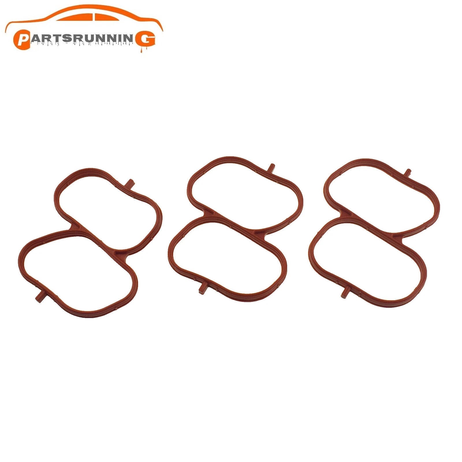 3PCS Intake Manifold Plenum Gasket for Toyota LEXUS 2007-2017 ES350 17176-0P021 6B93BC-57